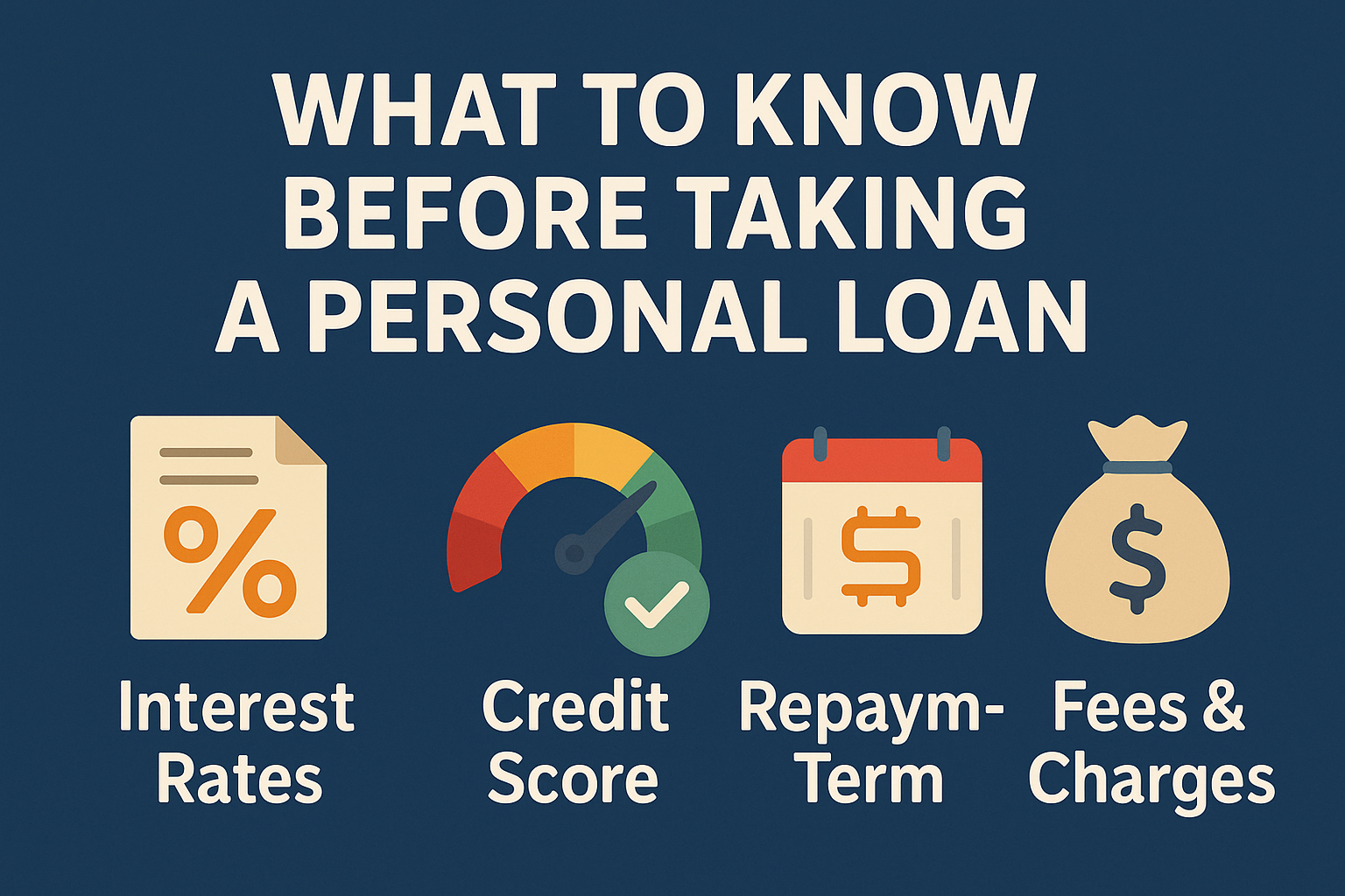 What to Know Before Taking a Personal Loan
