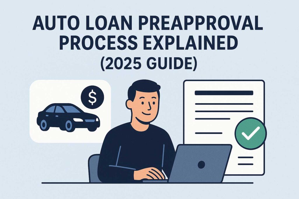 Auto Loan Preapproval Process Explained