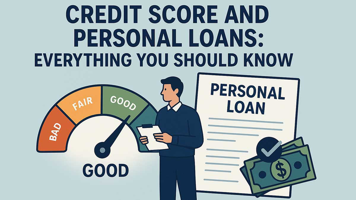 You will know about credit score and personal loans in this post.
