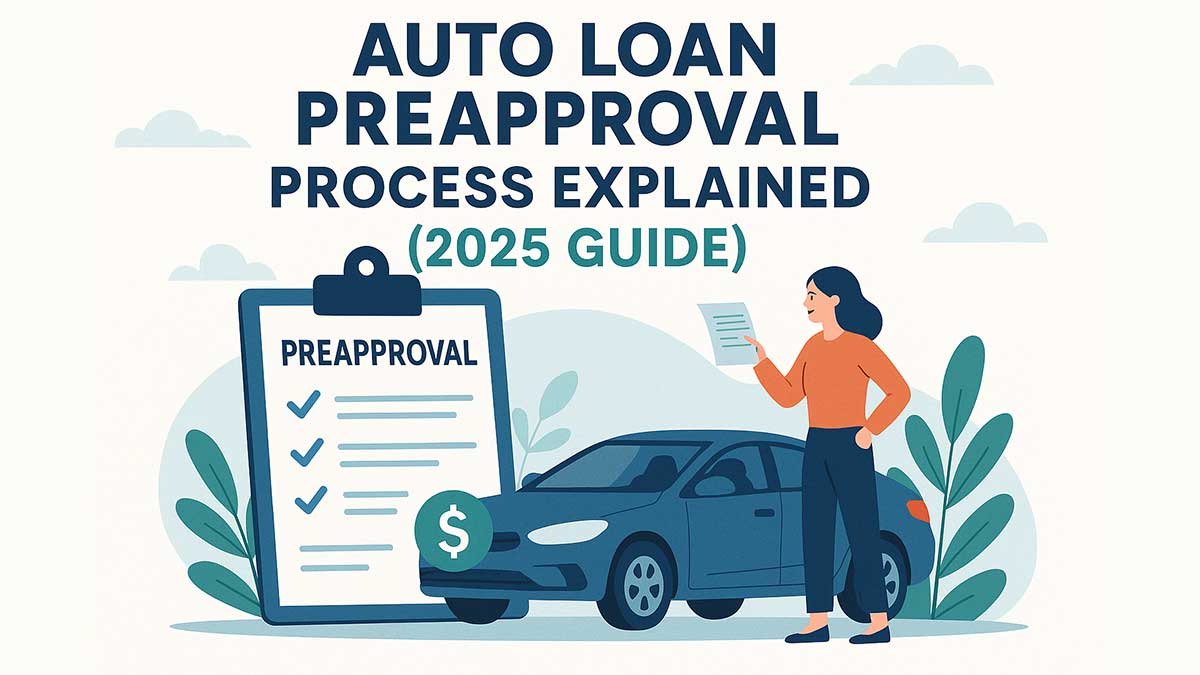 Auto Loan Preapproval Process Explained (2025 Guide)